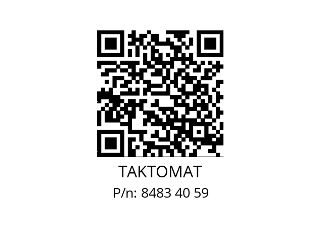   TAKTOMAT 8483 40 59