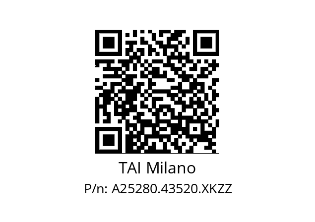   TAI Milano A25280.43520.XKZZ