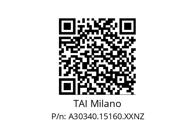   TAI Milano A30340.15160.XXNZ