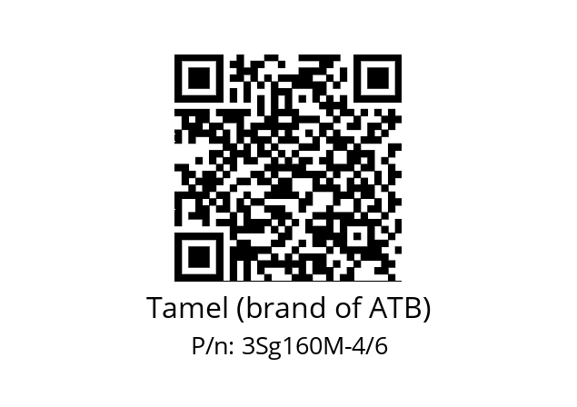   Tamel (brand of ATB) 3Sg160M-4/6