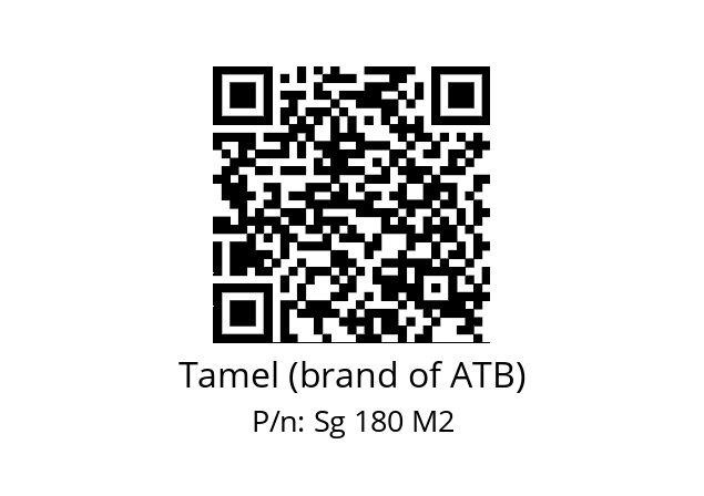   Tamel (brand of ATB) Sg 180 M2