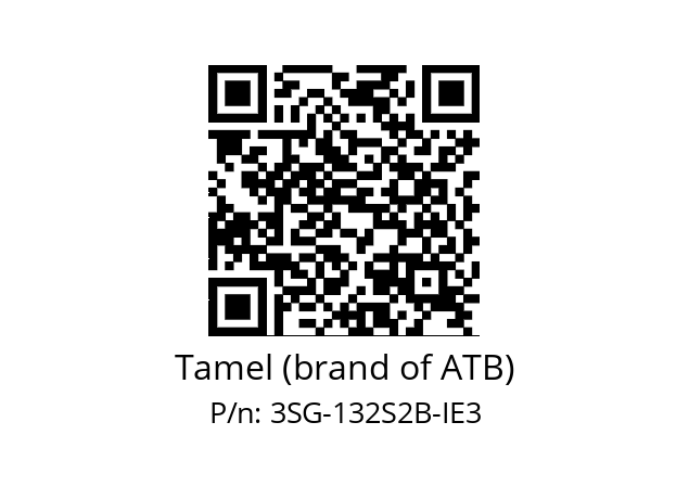   Tamel (brand of ATB) 3SG-132S2B-IE3