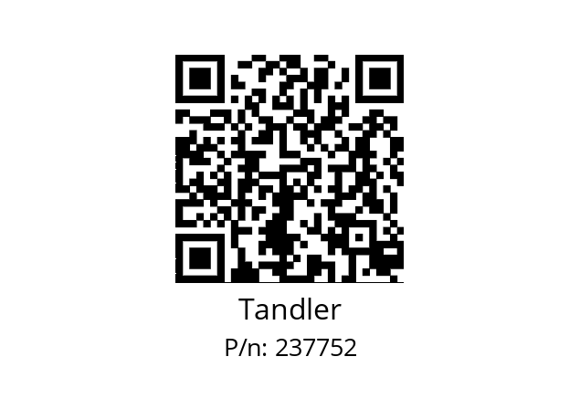   Tandler 237752