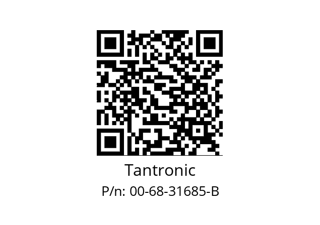   Tantronic 00-68-31685-B