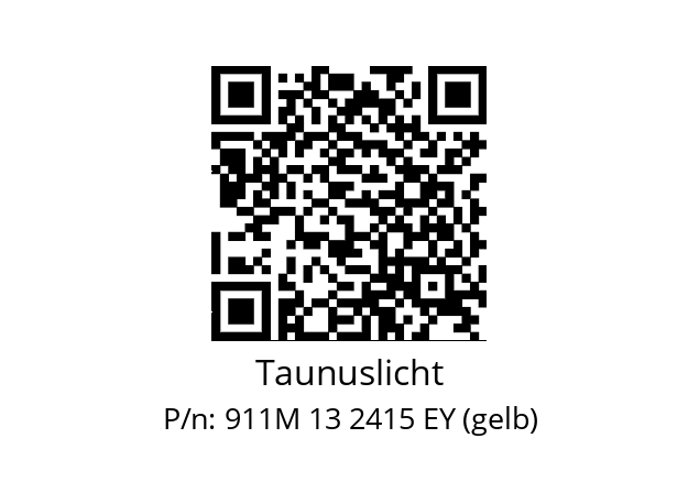   Taunuslicht 911M 13 2415 EY (gelb)