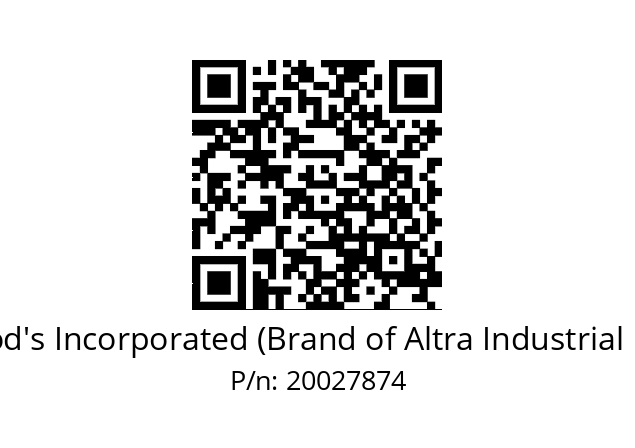   TB Wood's Incorporated (Brand of Altra Industrial Motion) 20027874