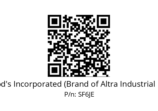   TB Wood's Incorporated (Brand of Altra Industrial Motion) SF6JE