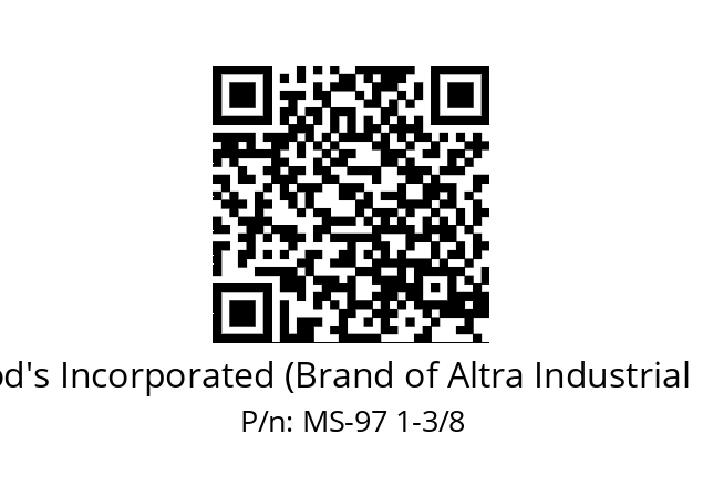   TB Wood's Incorporated (Brand of Altra Industrial Motion) MS-97 1-3/8