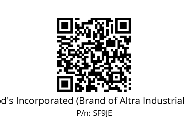   TB Wood's Incorporated (Brand of Altra Industrial Motion) SF9JE