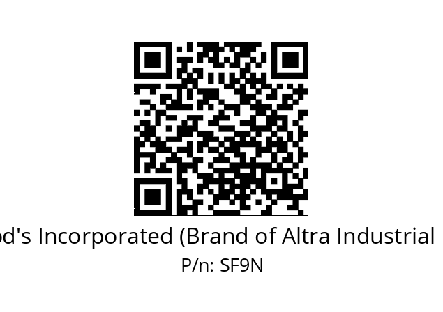   TB Wood's Incorporated (Brand of Altra Industrial Motion) SF9N