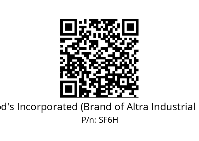   TB Wood's Incorporated (Brand of Altra Industrial Motion) SF6H