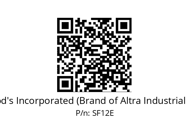   TB Wood's Incorporated (Brand of Altra Industrial Motion) SF12E