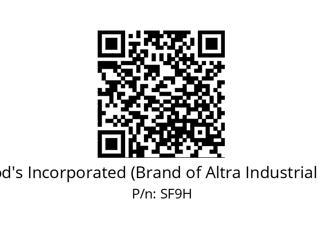   TB Wood's Incorporated (Brand of Altra Industrial Motion) SF9H