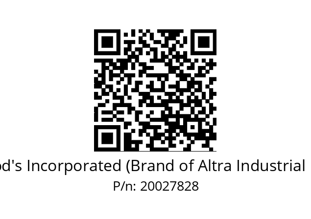   TB Wood's Incorporated (Brand of Altra Industrial Motion) 20027828