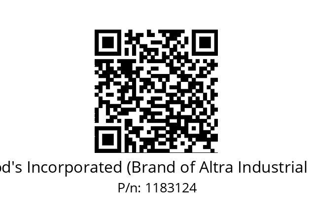   TB Wood's Incorporated (Brand of Altra Industrial Motion) 1183124