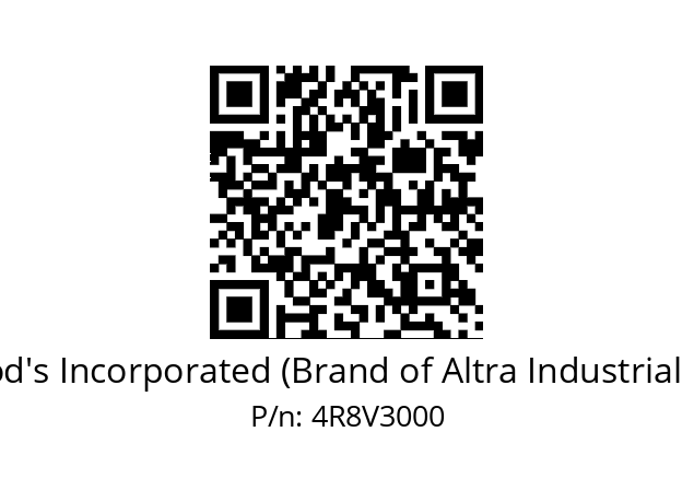   TB Wood's Incorporated (Brand of Altra Industrial Motion) 4R8V3000