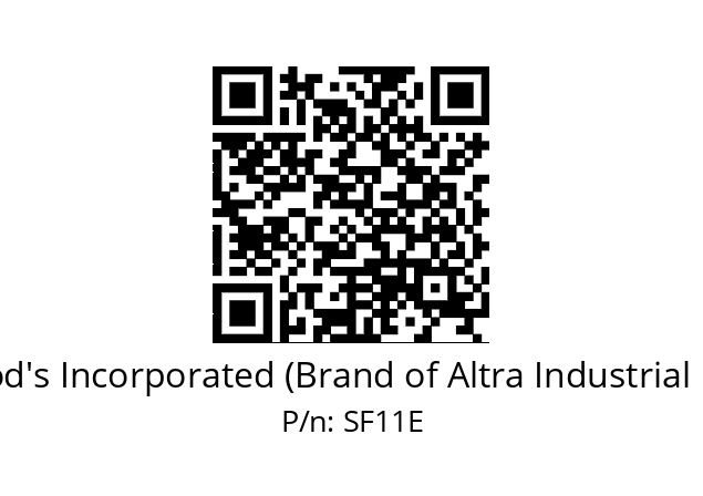   TB Wood's Incorporated (Brand of Altra Industrial Motion) SF11E