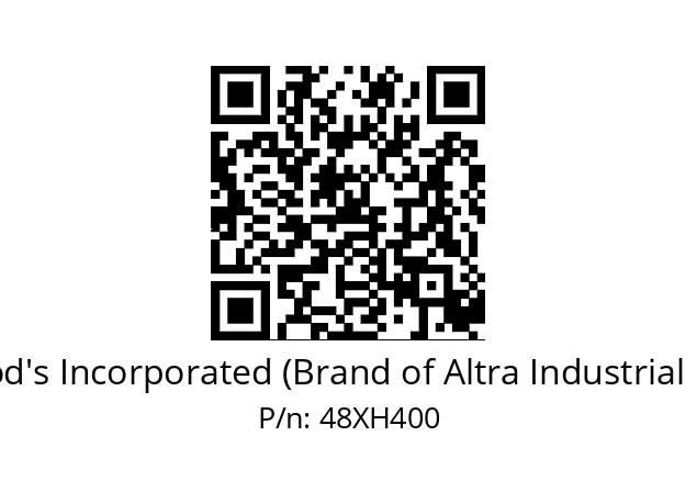   TB Wood's Incorporated (Brand of Altra Industrial Motion) 48XH400