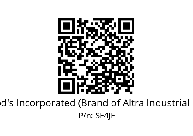   TB Wood's Incorporated (Brand of Altra Industrial Motion) SF4JE