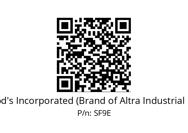   TB Wood's Incorporated (Brand of Altra Industrial Motion) SF9E