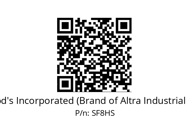   TB Wood's Incorporated (Brand of Altra Industrial Motion) SF8HS