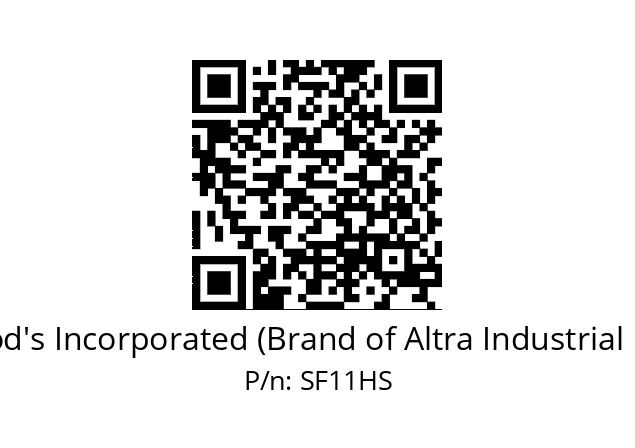   TB Wood's Incorporated (Brand of Altra Industrial Motion) SF11HS