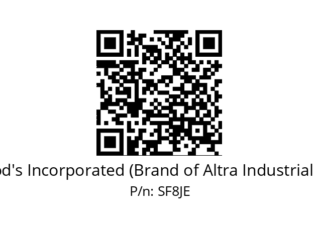   TB Wood's Incorporated (Brand of Altra Industrial Motion) SF8JE