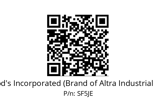   TB Wood's Incorporated (Brand of Altra Industrial Motion) SF5JE