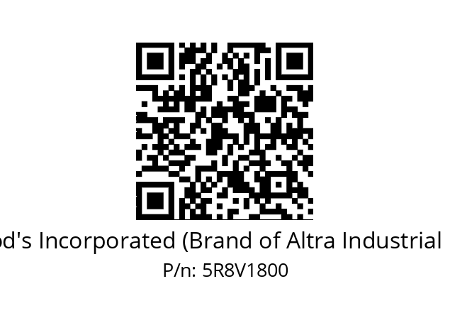   TB Wood's Incorporated (Brand of Altra Industrial Motion) 5R8V1800