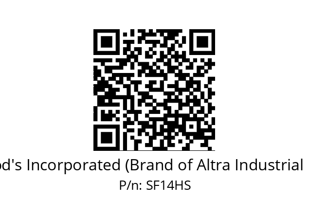   TB Wood's Incorporated (Brand of Altra Industrial Motion) SF14HS