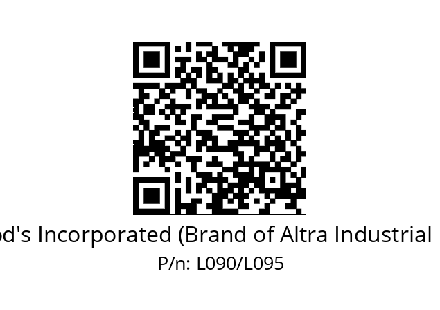   TB Wood's Incorporated (Brand of Altra Industrial Motion) L090/L095