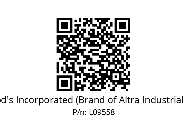   TB Wood's Incorporated (Brand of Altra Industrial Motion) L09558