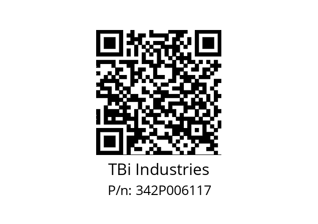   TBi Industries 342P006117