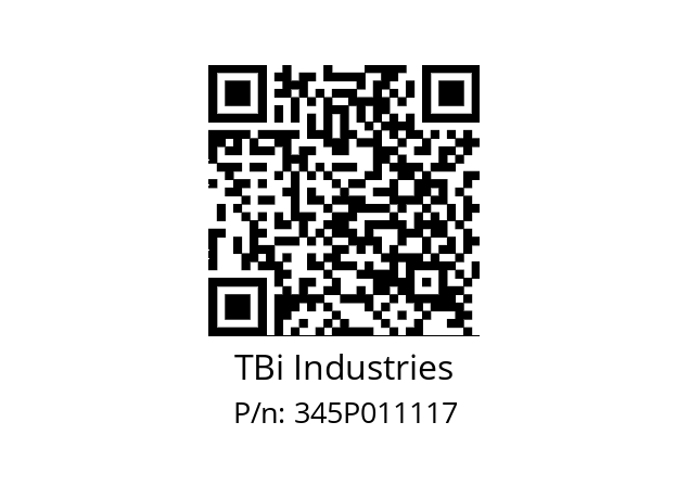   TBi Industries 345P011117