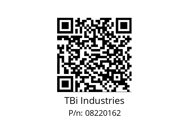   TBi Industries 08220162