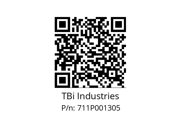   TBi Industries 711P001305