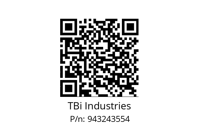   TBi Industries 943243554