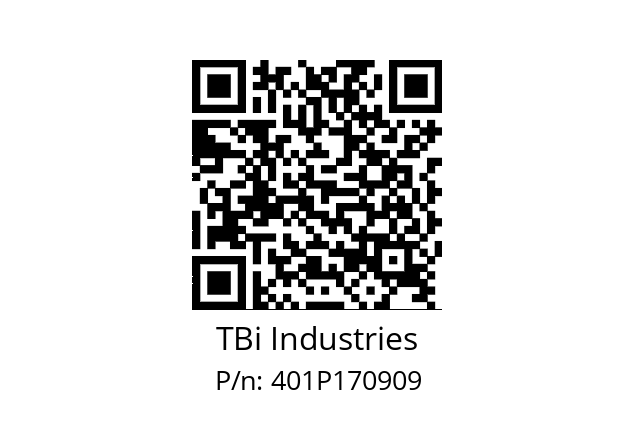   TBi Industries 401P170909