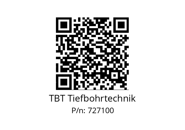   TBT Tiefbohrtechnik 727100