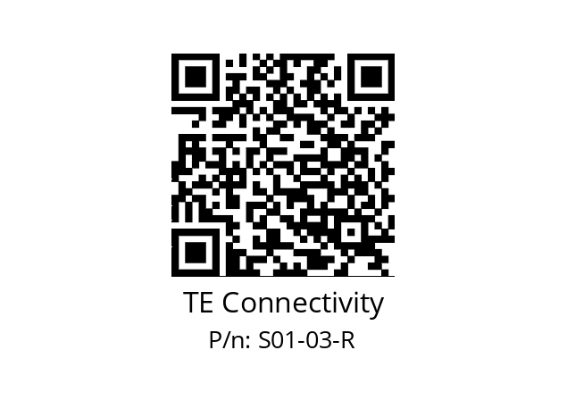   TE Connectivity S01-03-R 