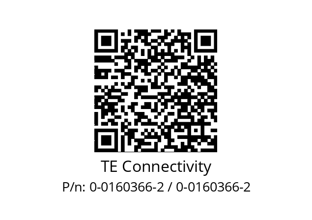   TE Connectivity 0-0160366-2 / 0-0160366-2