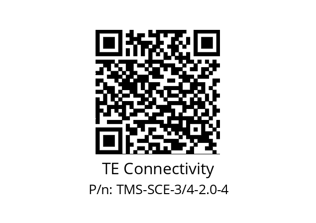   TE Connectivity TMS-SCE-3/4-2.0-4