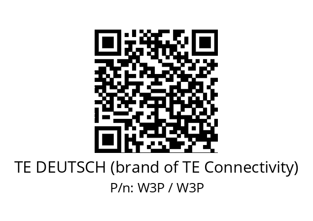   TE DEUTSCH (brand of TE Connectivity) W3P / W3P