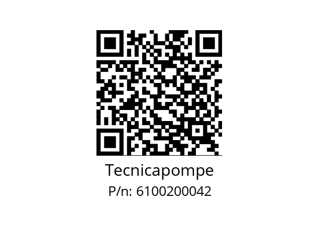   Tecnicapompe 6100200042