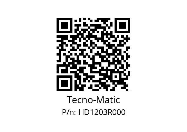   Tecno-Matic HD1203R000