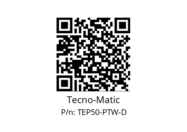   Tecno-Matic TEP50-PTW-D