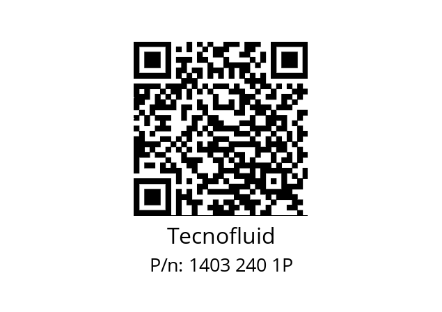   Tecnofluid 1403 240 1P