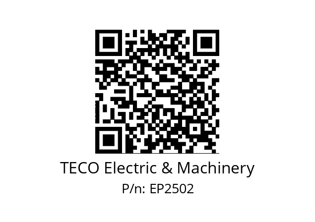   TECO Electric & Machinery EP2502