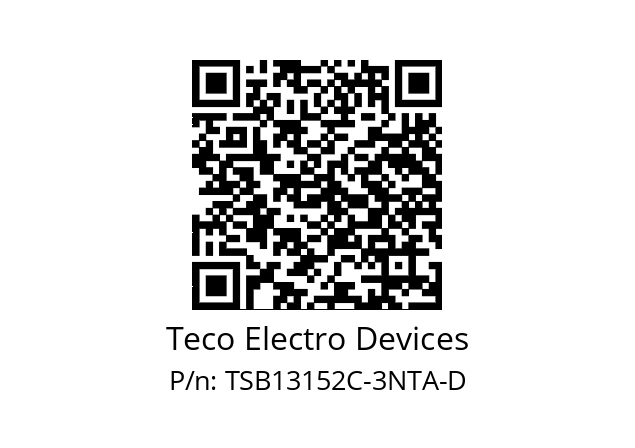   Teco Electro Devices TSB13152C-3NTA-D