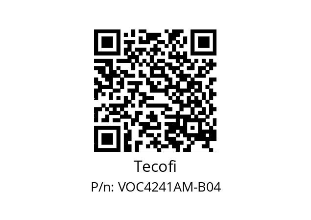   Tecofi VOC4241AM-B04